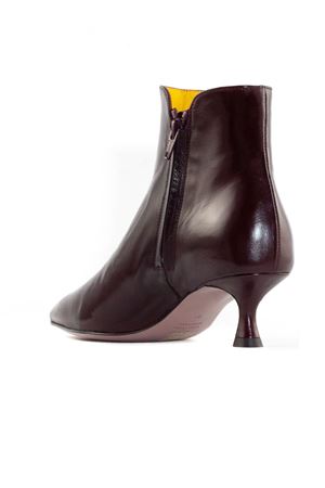 Burgundy leather ankle boot MARA BINI | W231109VINACCIA